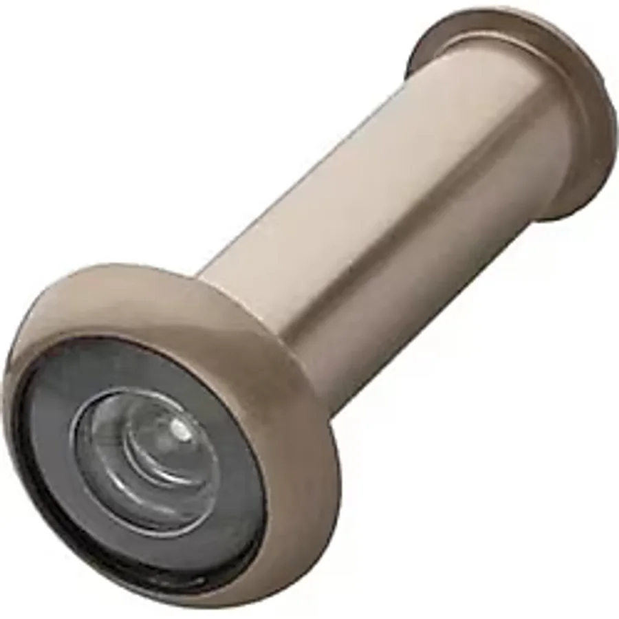 180 derece 50-90 mm uzun saten çelik kapı dürbünü