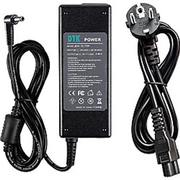 19V 3,95A 75W Laptop Şarj Cihazı Ac Adaptör Şarj Kablosu Notebook İçin Taşınabilir Bilgisayar Ac Şar - Standart