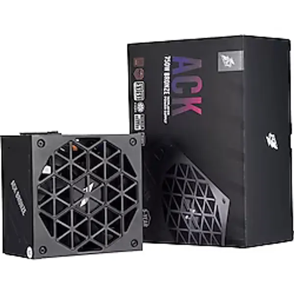 1ST PLAYER ACK 750W 80+ BRONZE AKTİF PFC 14CM FAN 5 YIL GARANTİLİ SİYAH GÜÇ KAYNAĞI