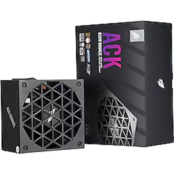 1ST PLAYER ACK 850W 80+ BRONZE AKTİF PFC 14CM FAN 5 YIL GARANTİLİ SİYAH GÜÇ KAYNAĞI