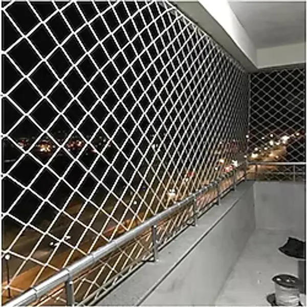 2,50 x 1 Metre Çocuk Güvenlik Filesi Kalınlık 3 mm Balkon Güvenlik Filesi Kedi Güvenlik Filesi File