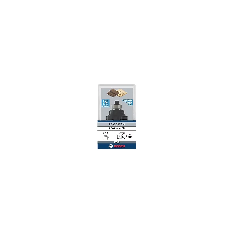 2 608 Aksesuarı 628 394 Profil Freze B 8 Mm, R1 4 Mm, B 8 Mm, L 12,7 Mm, G 54 mm - Option-1