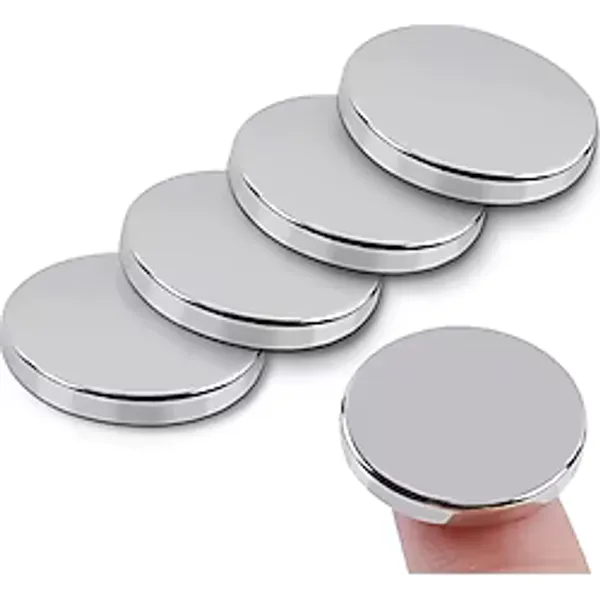 2 Adet Çap 20mm X Kalınlık 2mm Süper Güçlü Yuvarlak Neodyum Mıknatıs Magnet