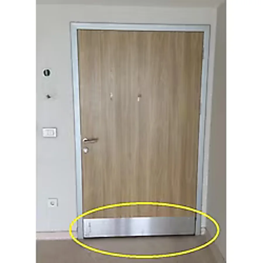 2 ADET - Kapı altı Koruması SATEN - Alaminyum