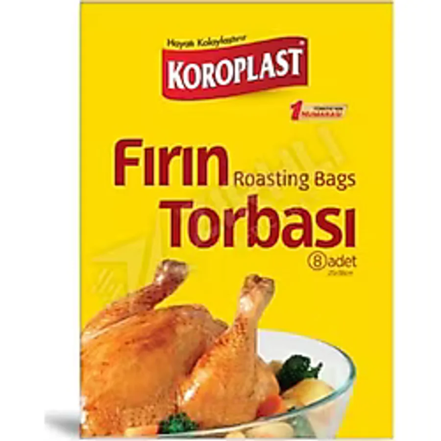 2 Adet Koroplast Fırın Torbası X8