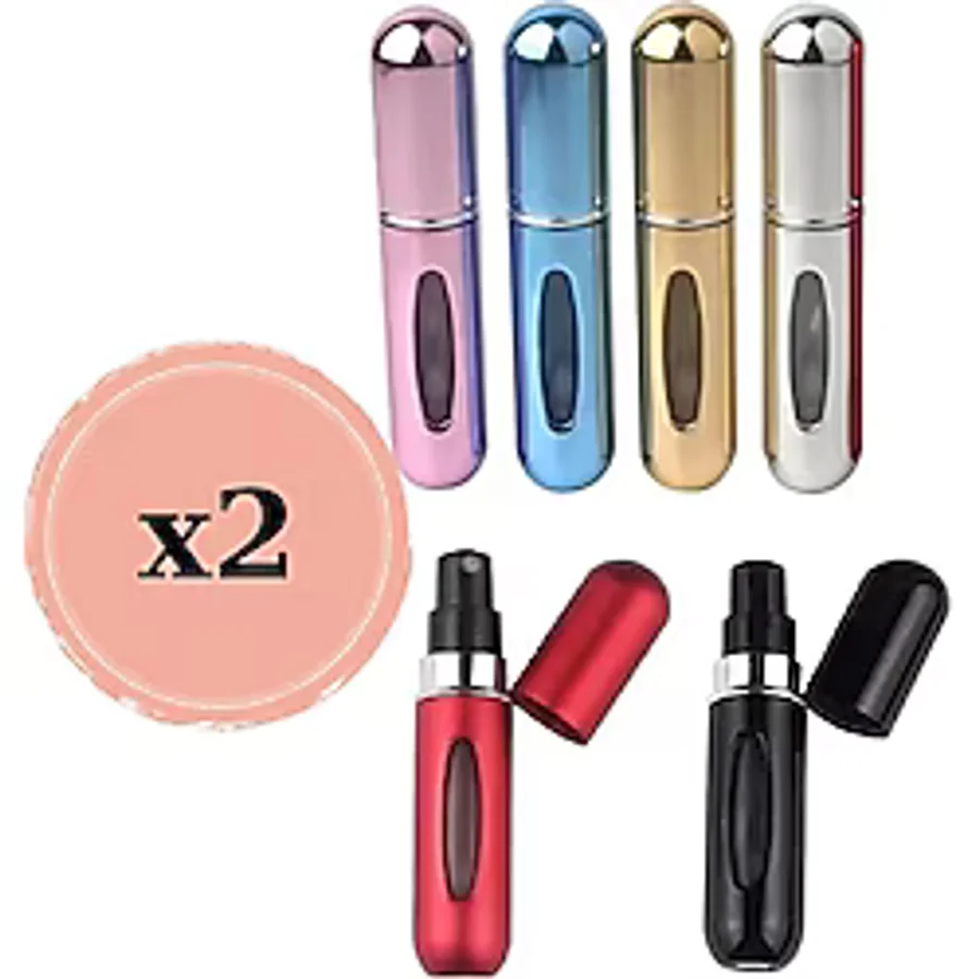 2 Adet Parfum Sisesi Tasinabilir Mini Doldurulabilir Parfum Sisesi Atomizer Parfum Siseleri Bos