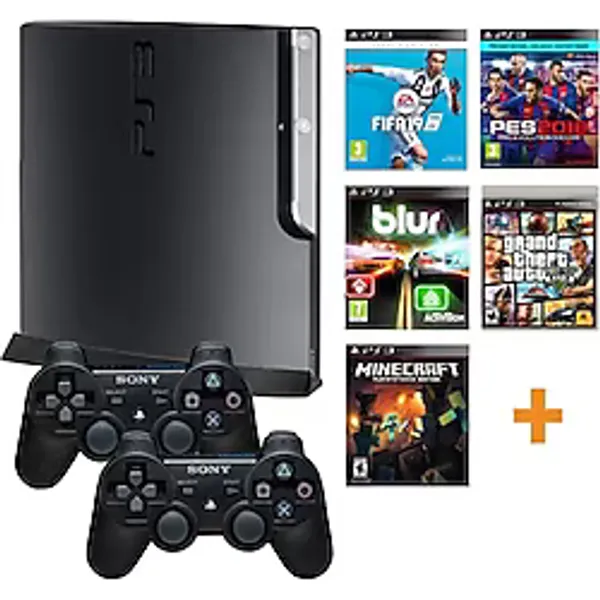 2.EL PS3 Sony Playstation 3 Çift Kol 320 GB 30 Oyun Yüklü (12 Ay Garanti)