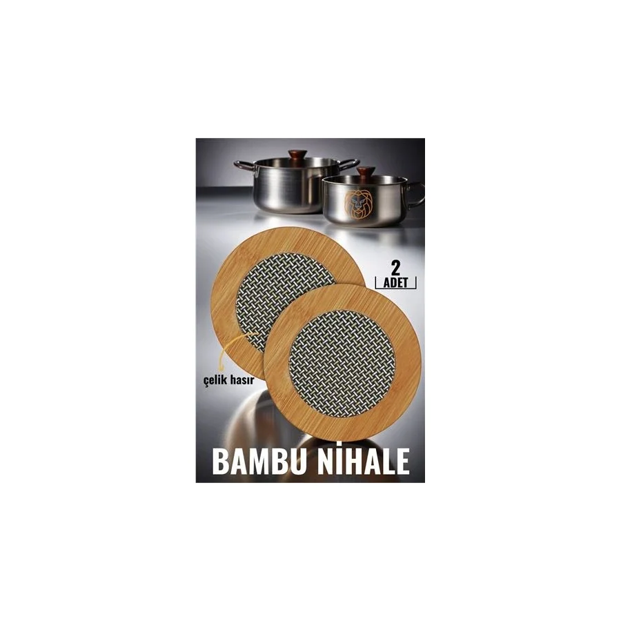 2 li Bambu Çelik Telli Nihale Falper Design
