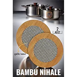 2 li Bambu Çelik Telli Nihale Falper Design