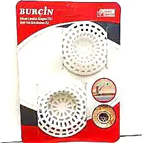 2 PARÇA PLASTİK KÜVET LAVABO SÜZGEÇ-Findit