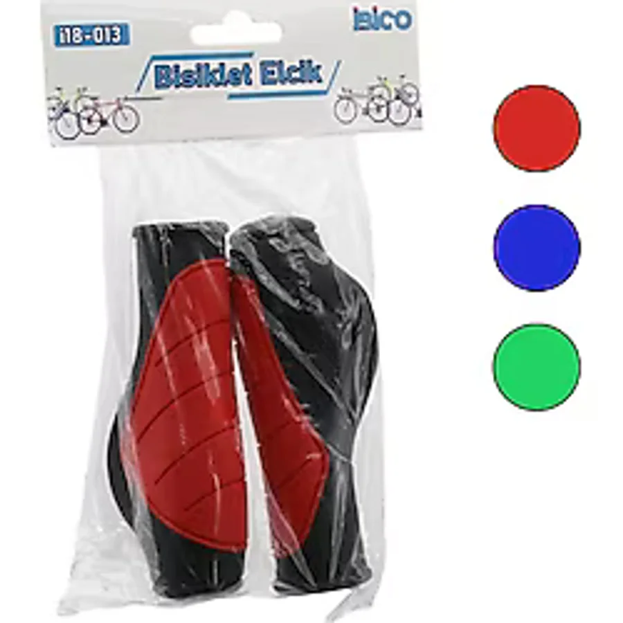 2 PCS SET RENKLİ - SİLİKON BİSİKLET ELCİK (2818)