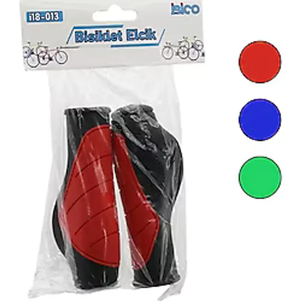 2 PCS SET RENKLİ - SİLİKON BİSİKLET ELCİK (5477)