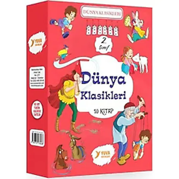 2. Sınıf Dünya Klasikleri - 10 Kitap Takım