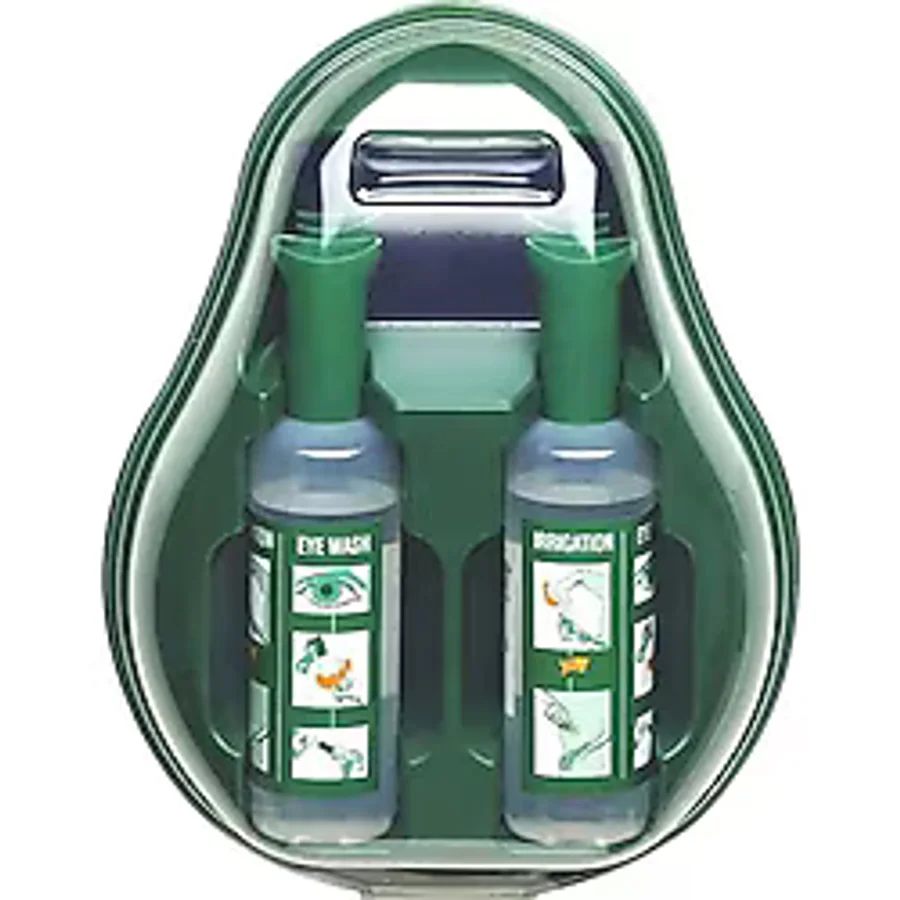 2 x 500 ml BRAUN Aynalı, Duvara Monte Göz Duşu İstasyonu (TOZ)