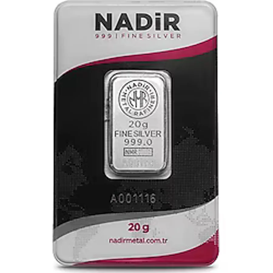 20 gr Külçe Gümüş
