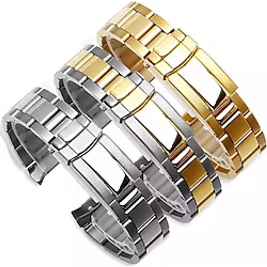 20 Mm Uyumlu Çelik Saat Kordonu Gümüş Renk129762893964