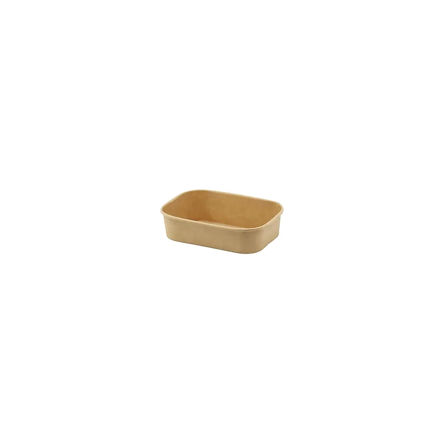20 Oz Kraft Karton Dikdörtgen Kase 500 Cc - 50 Adet