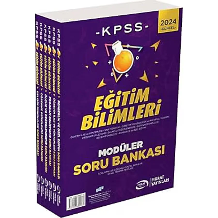 2024 KPSS Modüler Set Eğitim Bilimleri Soru Bankası