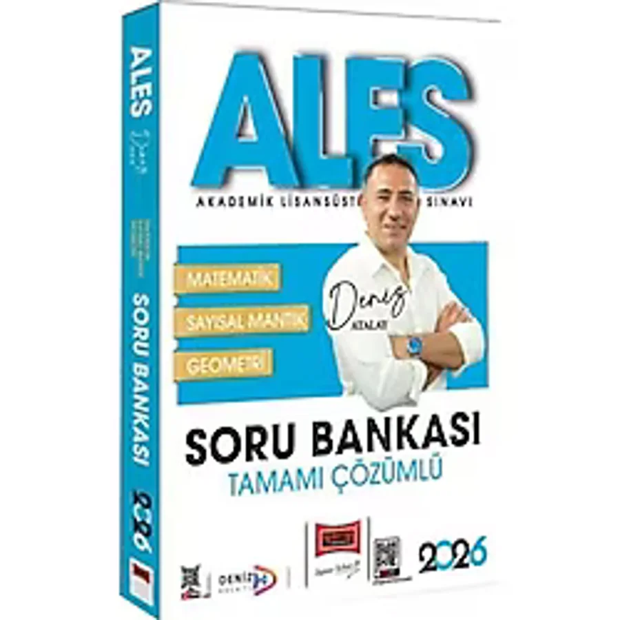 2026 Ales Tamamı Çözümlü Matematik Soru Bankası