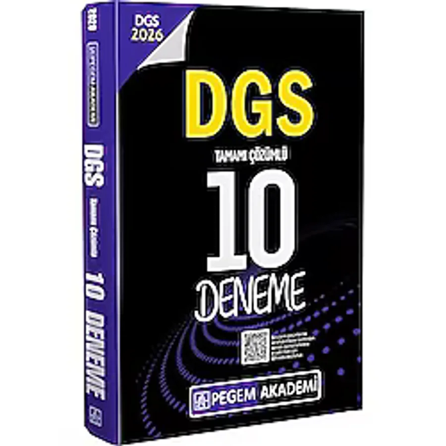 2026 DGS Tamamı Çözümlü 10 Deneme