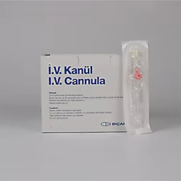 20G Pembe Kanül İntraket Branül 30 Adet