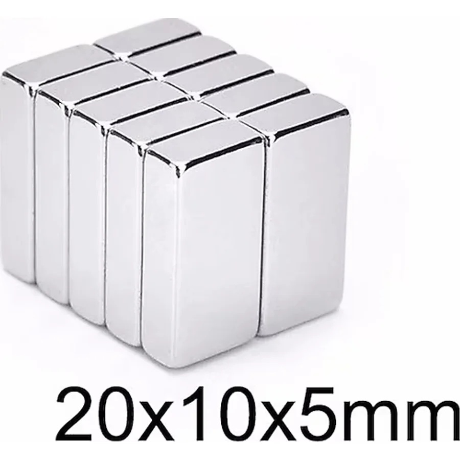 20X10X5Mm Neodyum Güçlü Mıknatıs - Neodim Magnet