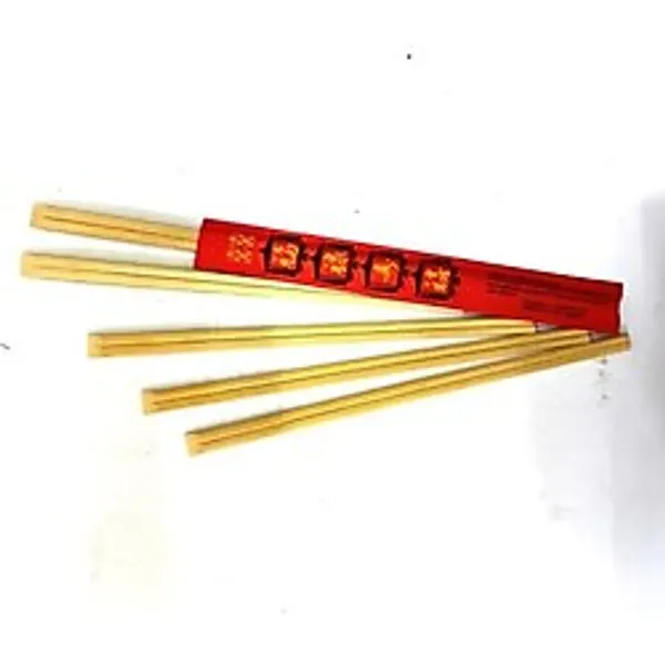 24 cm Bambu Chopstick Çin Çubukları Japon Çubukları 5 Çift Yemek Çubuğu