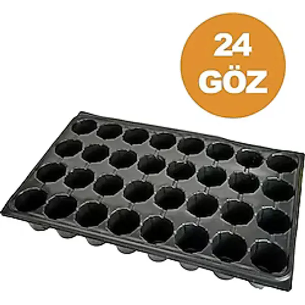 24 Göz Viyol (5 Adet) FİDE YETİŞTİRME VİYOLÜ FİDAN YETİŞTİRME KABI ÇİLEK SEBZE MEYVE SÜS BİTKİSİ SKULENT FİDELİK
