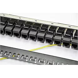 24 Port Pach Panel Modüler Dİşi-Dişi Ara Keystone Jacklı