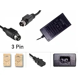 24V 2.5A 60W 3Pin DIN Yazar Kasa (Yazarkasa) Adaptör RETRO