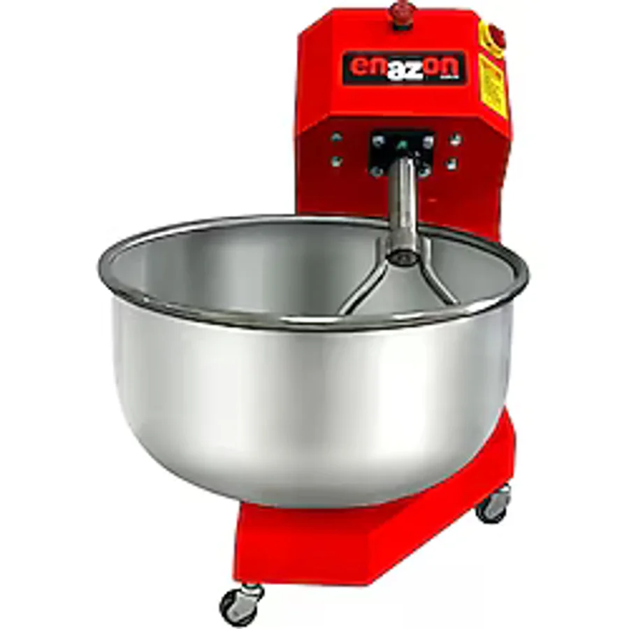 25 Kg Hamur Yoğurma Makinesi Paslanmaz Devrilir Çıkar Kazan 0,37 Kw Premium Model 15 Kg Un 25 Kg Hamur
