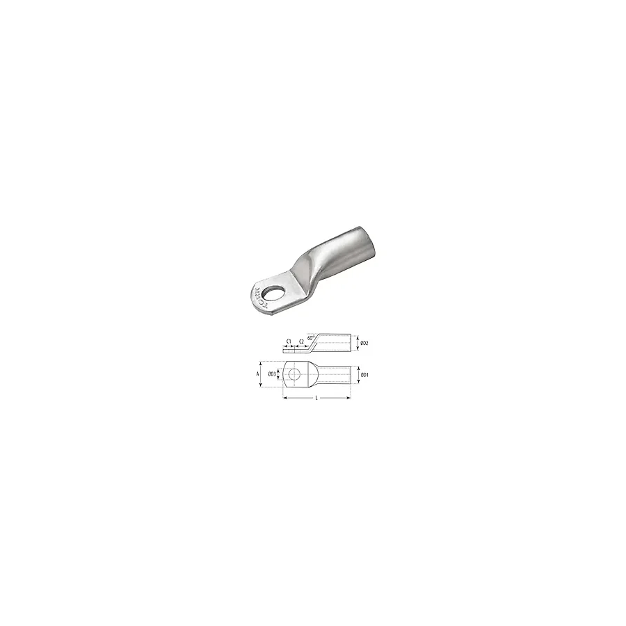25 MM KABLO PABUCU (SIKMALI) (ST 2510) (DELİK ÇAPI:10 MM)