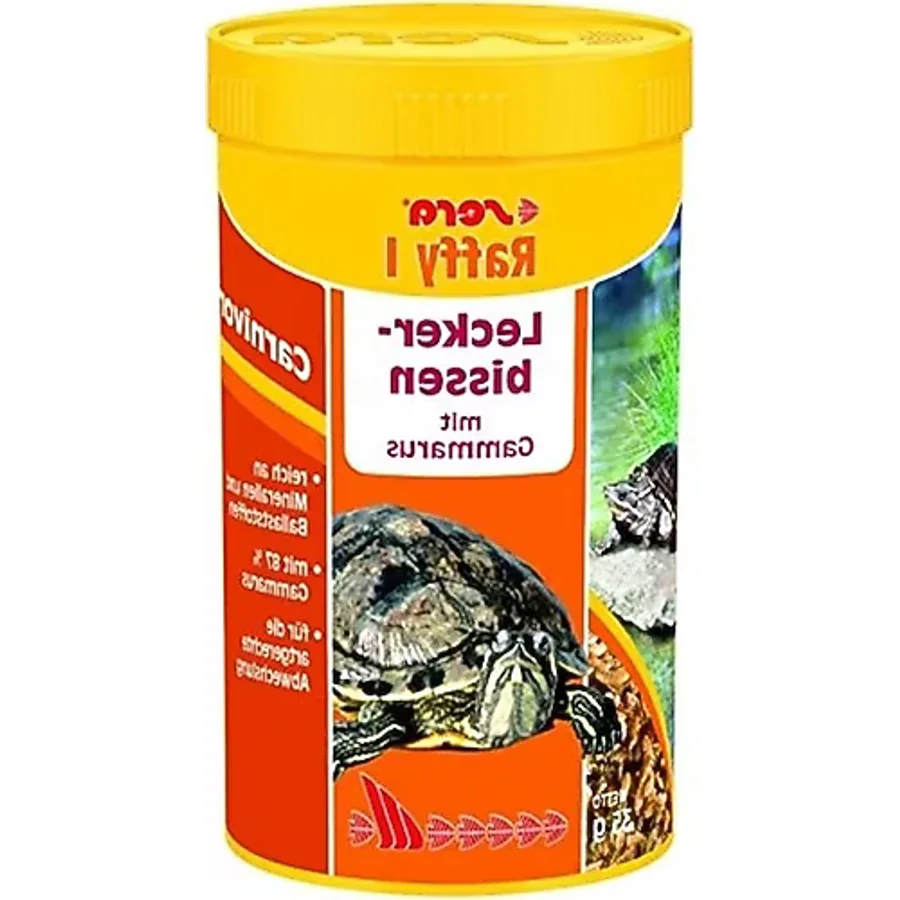 250 ml Kaplumbağa Yemi Doğal Besin Değeri ile Zengin