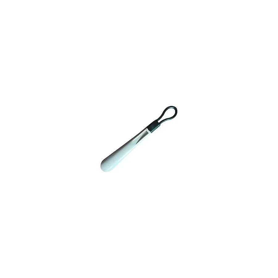 27 cm Askılı Ayakkabı Çekeceği Kısa Sert Dayanıklı Plastik Kerata Renkli Ayakkabı Giyme Aparatı (Beyaz, 27cm)