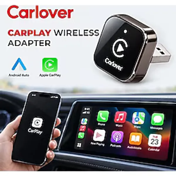 2İn1 Kablosuz Carplay Ve Android Auto Dönüştürücü Adaptör