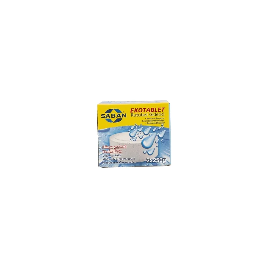 2x250GR - NATUREL - Nem Alıcı Ve Rutubet Giderici - (Yedek Tablet)