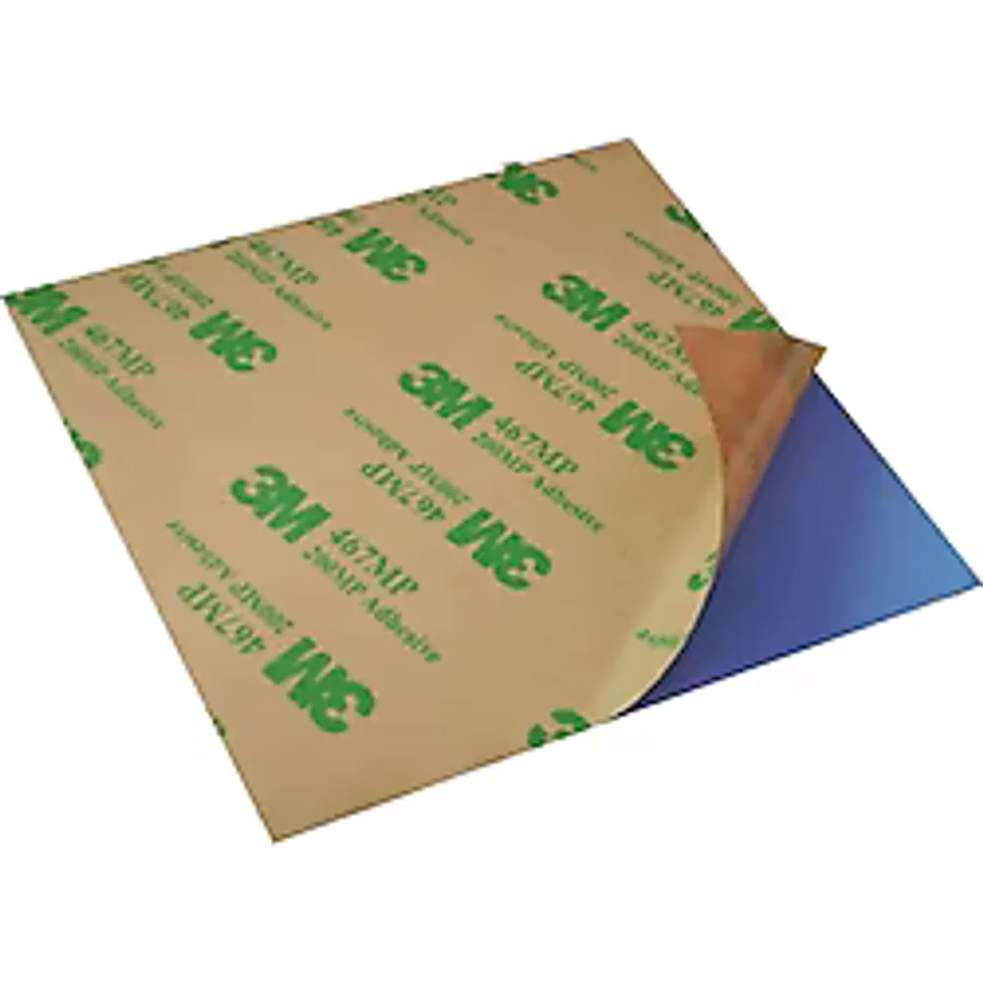 3 0mm 10x10cm Chipset Soğutucu Termal Pad Ped Tek Taraflı Yapışkanlı Mavi 3 6w/m K