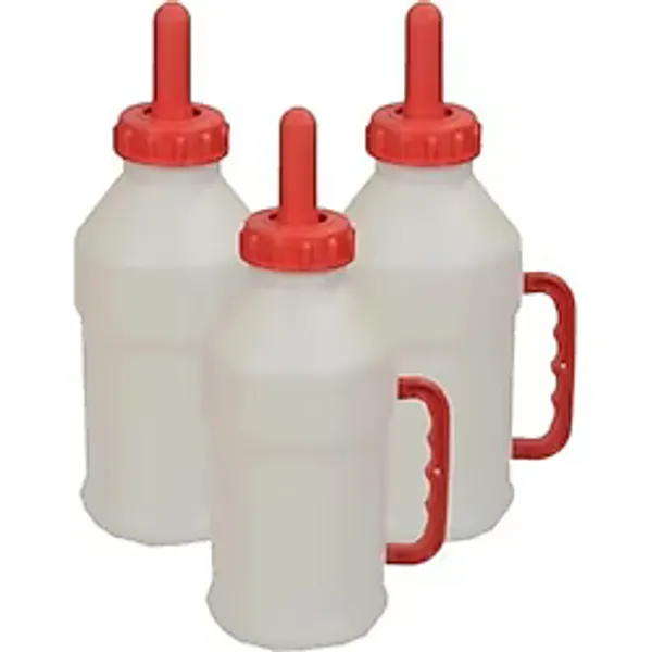 3 Adet Buzağı Dana Emzirme Biberonu 2,5 Lt
