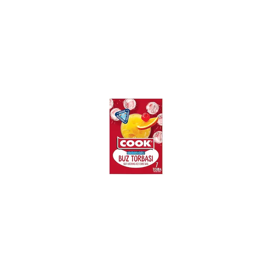 3 Adet Cook Buz Torbası Kendinden Kilitli
