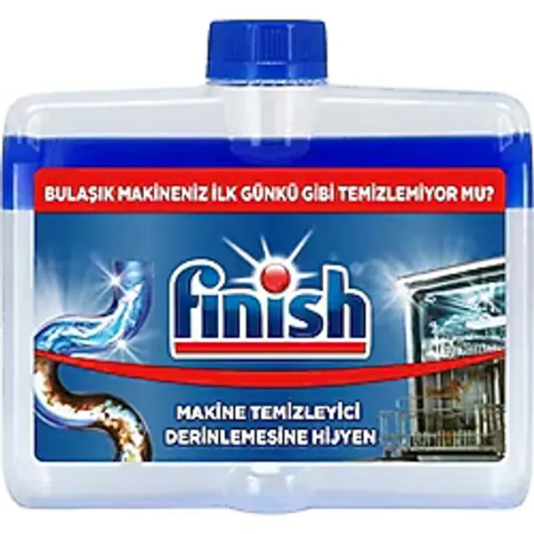 3 Adet Finish Bulaşık Makinesi Temizleyici 250 Ml