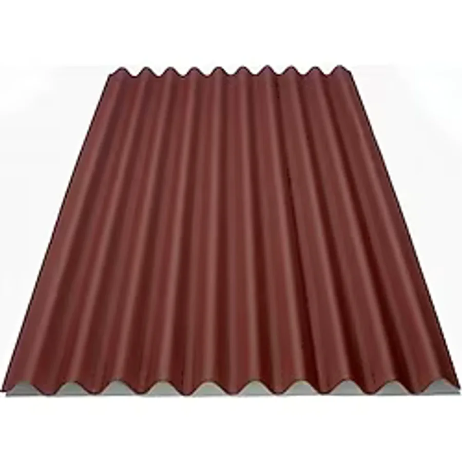 3 Adet Onduline Oluklu Levha, Kırmızı, 97X200 Cm, 3 Mm, (1 Adet=1.6 M2 Kapatır.)