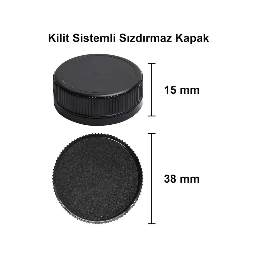 3 Adet Smoothie Detoks Şişesi Şeffaf Plastik Sızdırmaz Kapak Köşeli Meyve Suyu Şişesi 300 ml