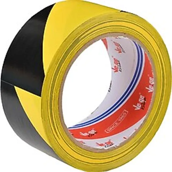 3 Adet Ve-Ge Yer İşaretleme İkaz Bandı 50 Mm X 33 M Sarı / Siyah Çizgili