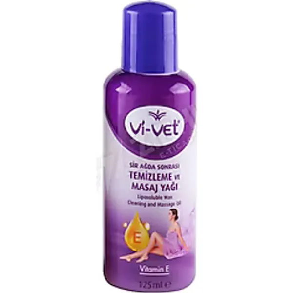 3 Adet Vi-Vet Sir Ağda Temizleme Yağı E Vitaminli 125 ml