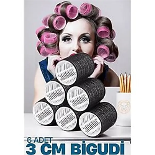 3 Cm Bigudi 6 li Paket