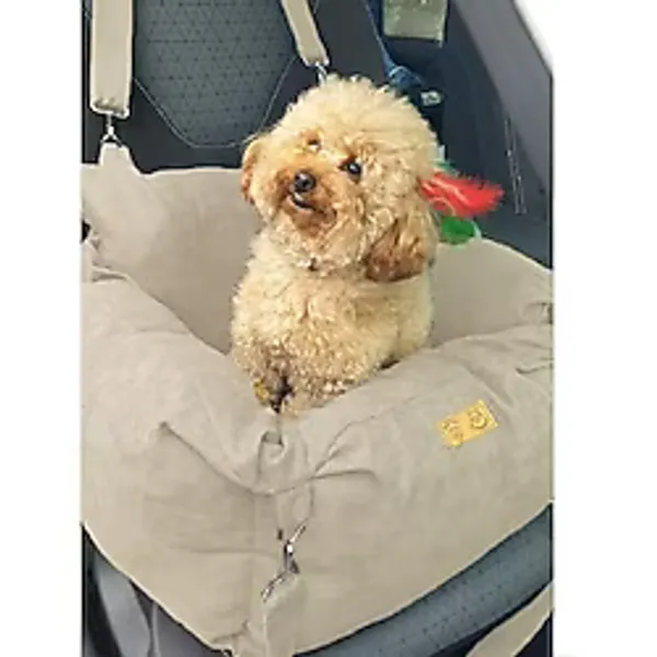 3 Fonksiyonlu Köpek Koltuk-köpek Yatağı-taşıma Çantası-köpek Araba Koltuğu-evde Dışarda Arabada(Bej, X-Large)