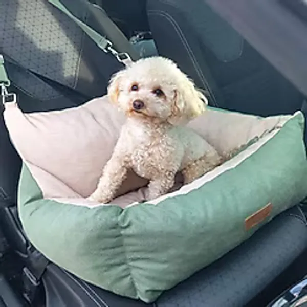 3 Fonksiyonlu Köpek Koltuk-köpek Yatağı-taşıma Çantası-köpek Araba Koltuğu-evde Dışarda Arabada (Yeşil, Medium)