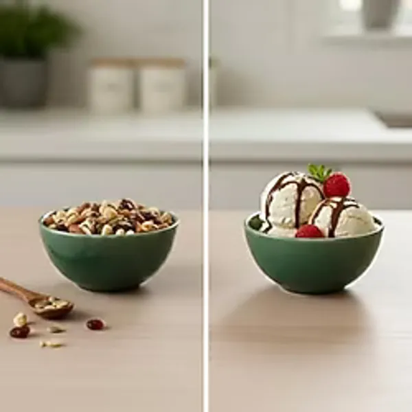 3'lü Rustik Seramik Kase Seti, Krem Benekli Tasarım Çerezlik ve Kahvaltılık, Çok Amaçlı Derin Sosluk Takımı, Modern Çiftlik Evi Tarzı Dekoratif Stoneware Sunum Kaseleri