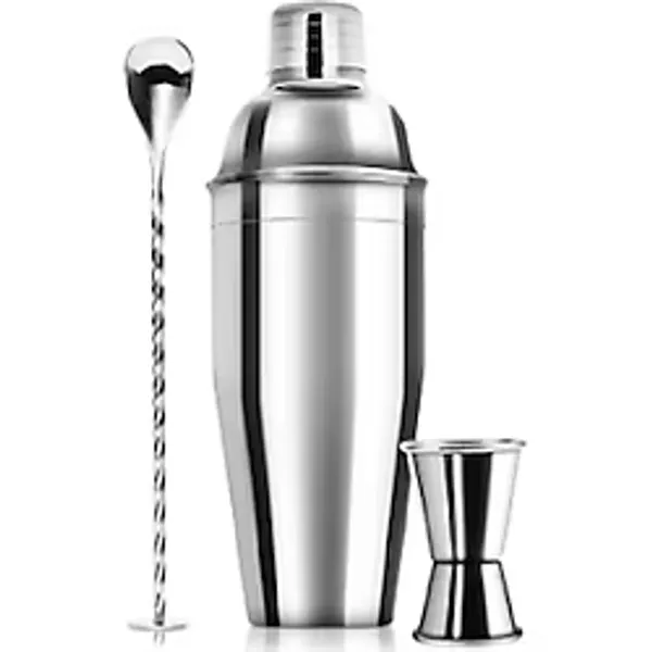 3 Parça Kokteyl Seti (750ml) Avantajlı Shaker Paketi