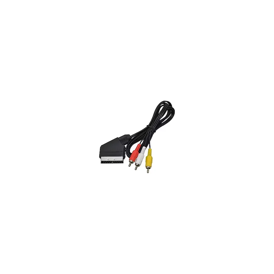 3 Rca-Scart Kablo 1.2 Metre